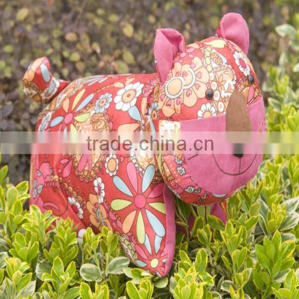 stuffed elephant top fabric soft toy
