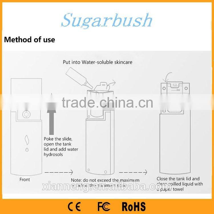 Handheld electric nano facial steamer sprayer device In Europe