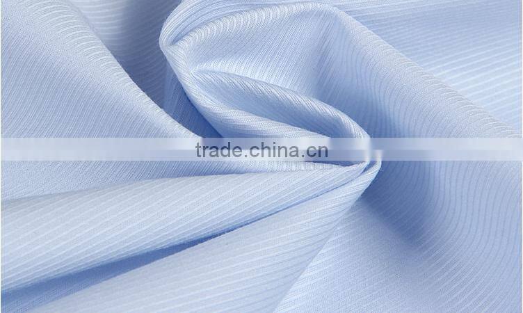 TC blended dark denim shirt Jacquard