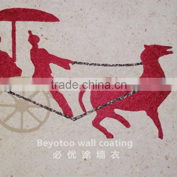 manufacturer natural wallcovering/wallpaper/wallcoating