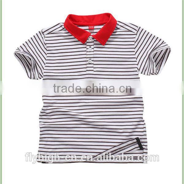 chest embroidery custom cotton kids polo t shirt,polo t shirt for kids
