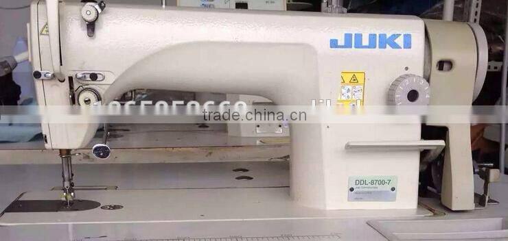 Good condition Used Japan Juki 8700-7 computer-controlled industrial sewing machine with large stock
