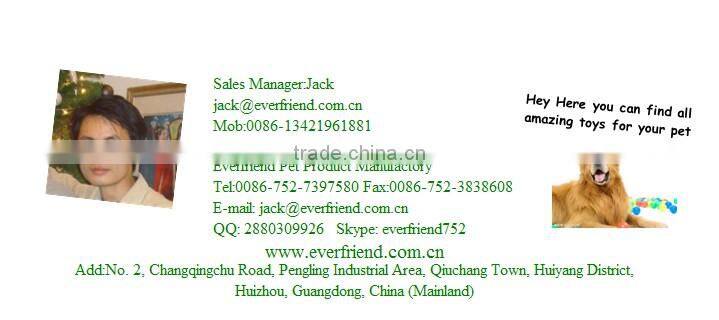 Pet snack ball with food for leakage With Squeaky Voice