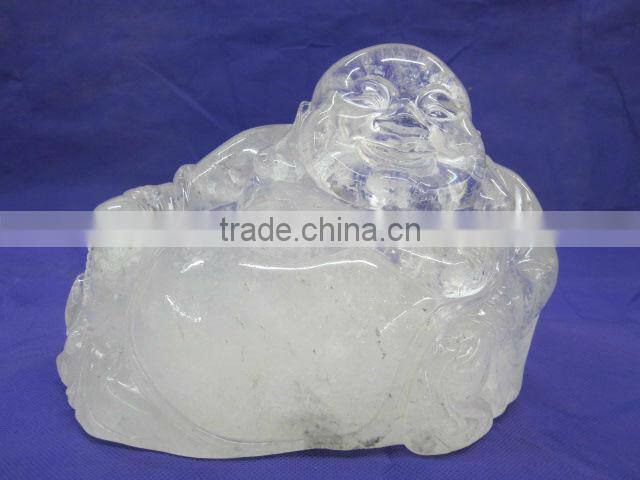 Crystal carved budda