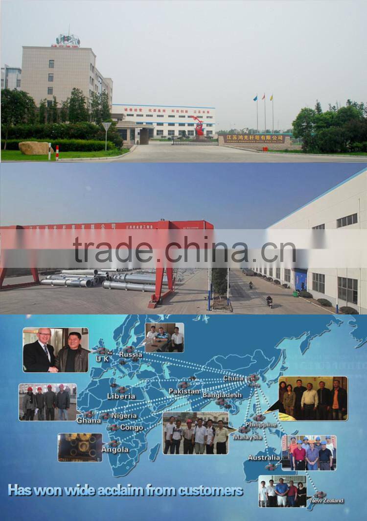 Galvanized Electric Substation Steel Structures for Power Transformer Substation Industry