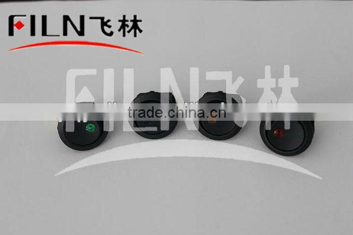 FILN blue 12V led Nylon ON OFF KCD1-2 rocker switch