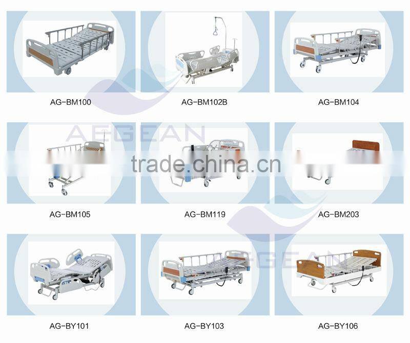 beds from China AG-BM107 CE ISO adjustable electric hospital patient medical bed