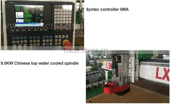 CNC Router LXM-1325-C, 9kw ATC Spindle,1300*2500mm Size working area
