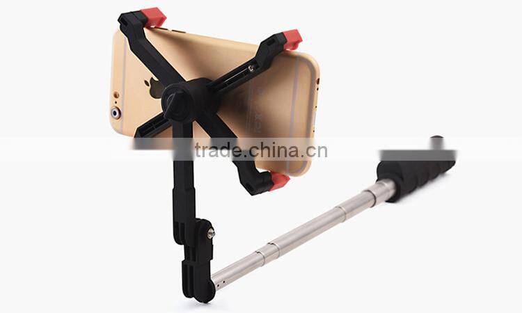 stick selfie bluetooth monopod with zoom function