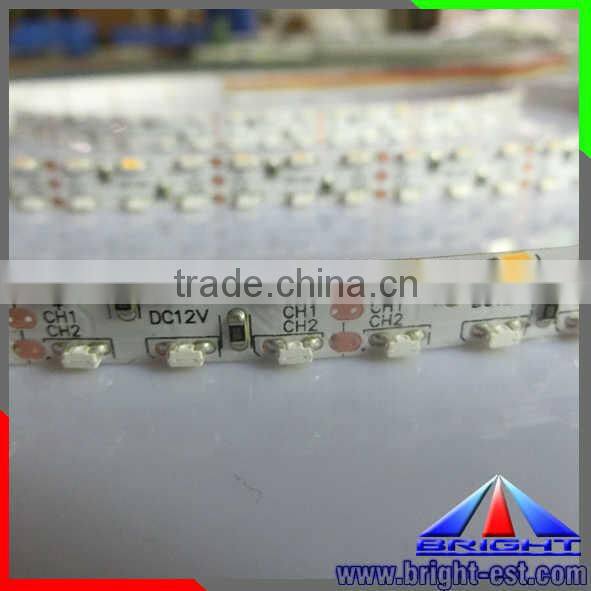 R+G+B colors led strip lights, led side strip SMD3014, 120 LEDS/m edge light strips