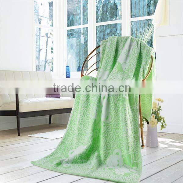 wholesale cotton customized printed blanket