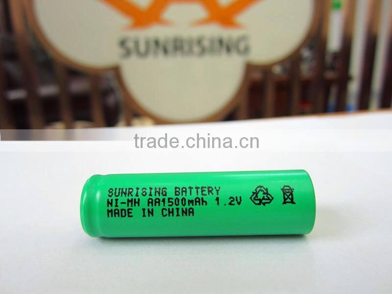 AA 1500mAh 1.2 V Quanlity Rechargeable Battery NI-MH 1.2V Rechargeable 2A Battery Baterias Bateria