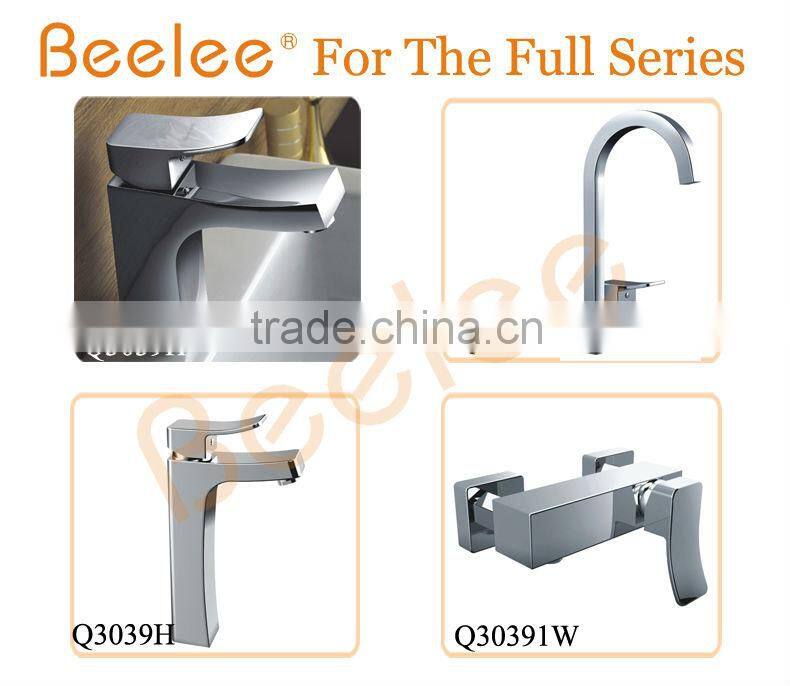 Square Brass Bathtub Mixer