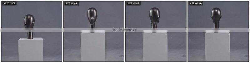 long neck realistic maniquies women heads to display for wigs