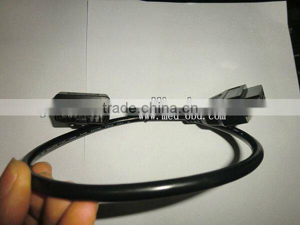 obd2 cable 90 degree male to female cable J1962m to J1962F