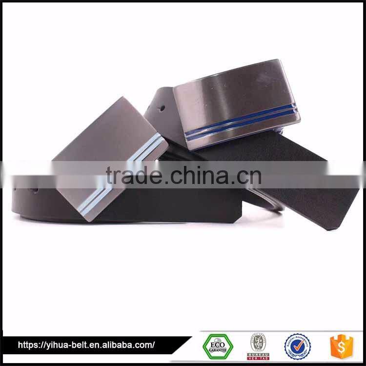 hot sale fashion designer good quality black casual leather belt
