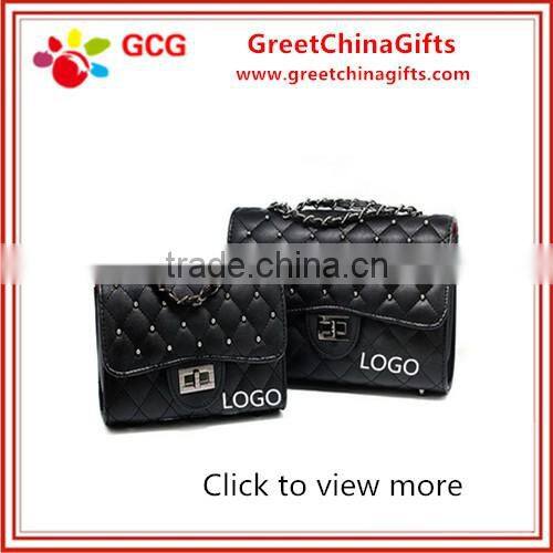 Dumpling-shape foldable nylon single shoulder shopping bag waterproof