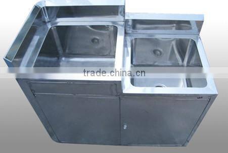 double bowel stainless steel kitchen sink