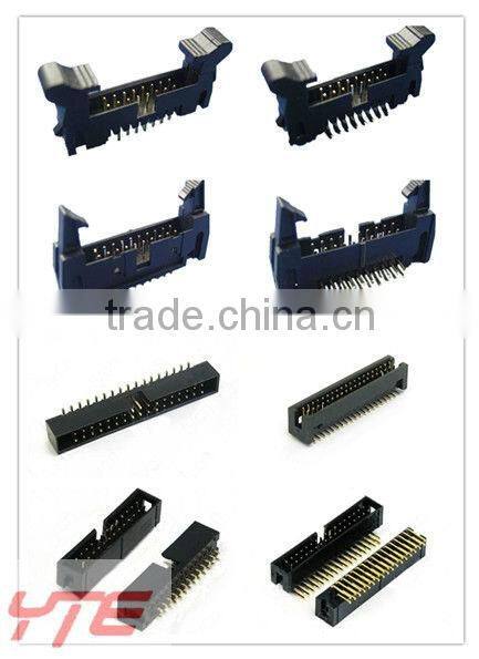 2.54mm right abgle box header gold plated