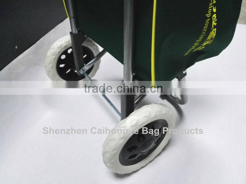 Hot sale foldable stair-climbing shopping cart