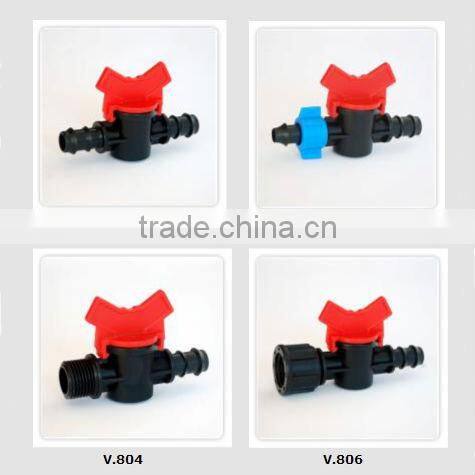 V.805 Threaded Male x Male Valve for Drip Tube