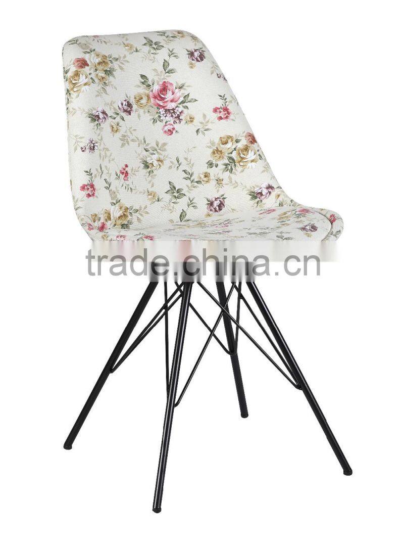 AH-1002B Wholesale Custom Made Meatl Leg Simple Design Garden Chair
