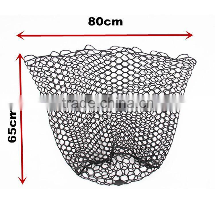 Landing net replacement bag Rubber mesh netting