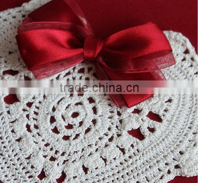 popular style paper packaging box with ribbon