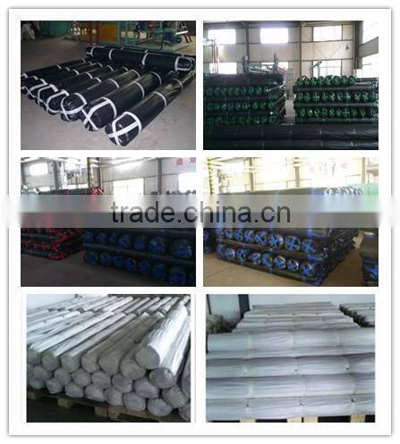 Polyester geogrid with PVC coating