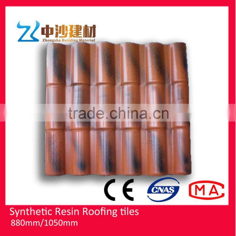 PVC decorative sheet resin roof sheet with same corrugated as gavanized corrugated materials
