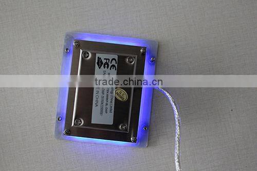 12 keys metal keypad entry with rear panel mounting