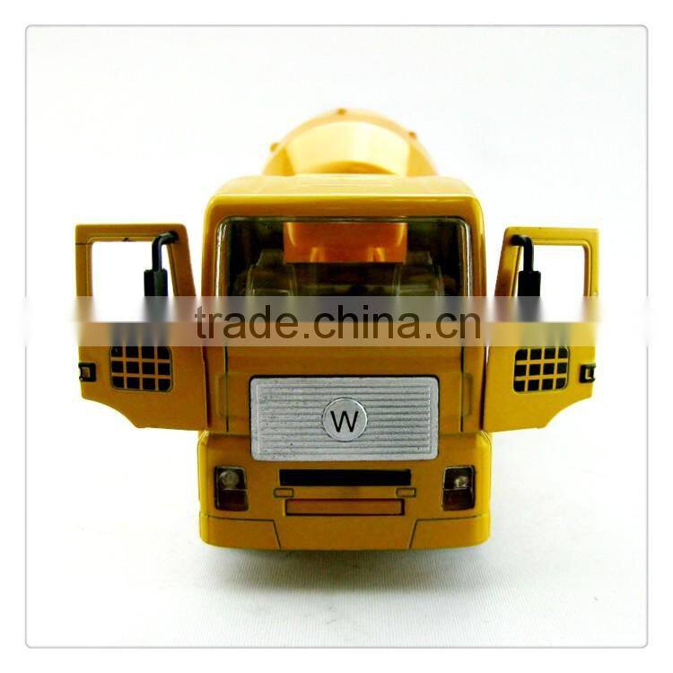 YLcv02 New 1:50 construction engineering alloy scale truck model,metal cement mixer toy truck,diecast concrete mixer truck toy