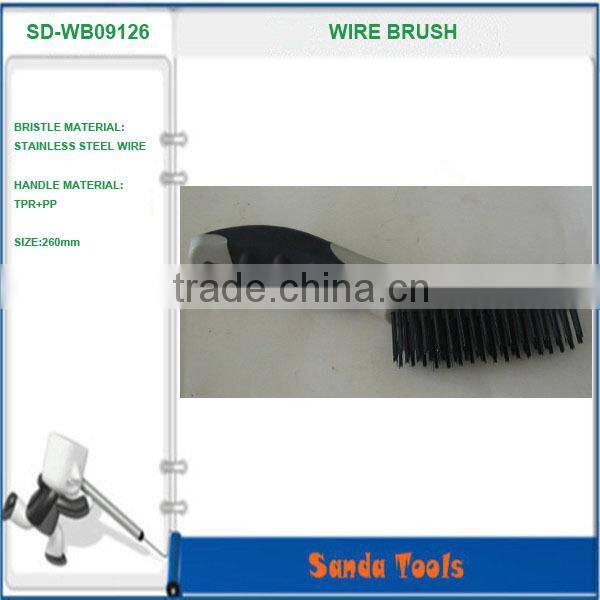TRP+PP handle Shoe Handle Wire Brush