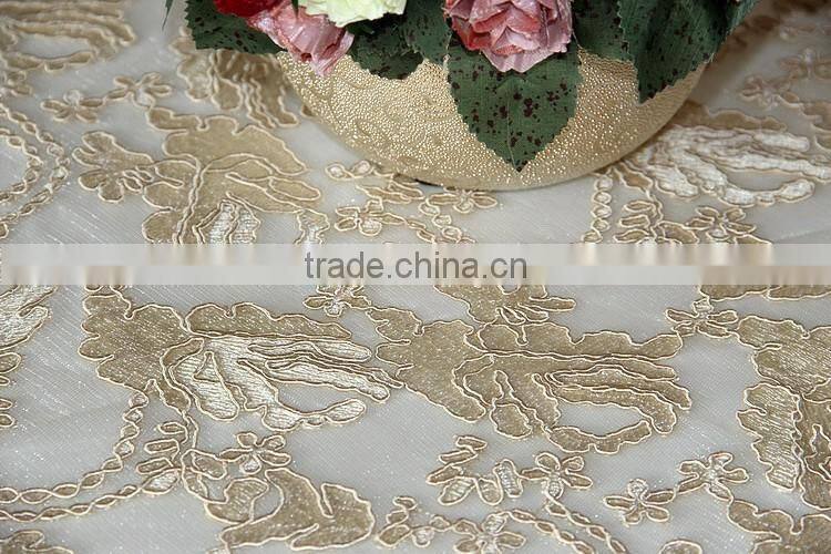 TURQUOISE TABLE LINEN /TURQUOISE SEQUIN TABLE LINEN