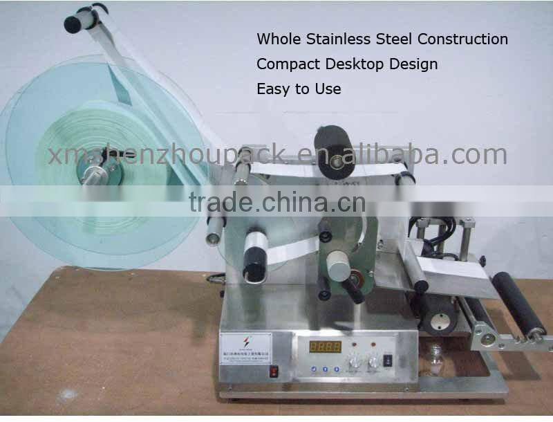 Semiautomatic Labeling Machine for Pressure Sensitive Adhesive Sticker