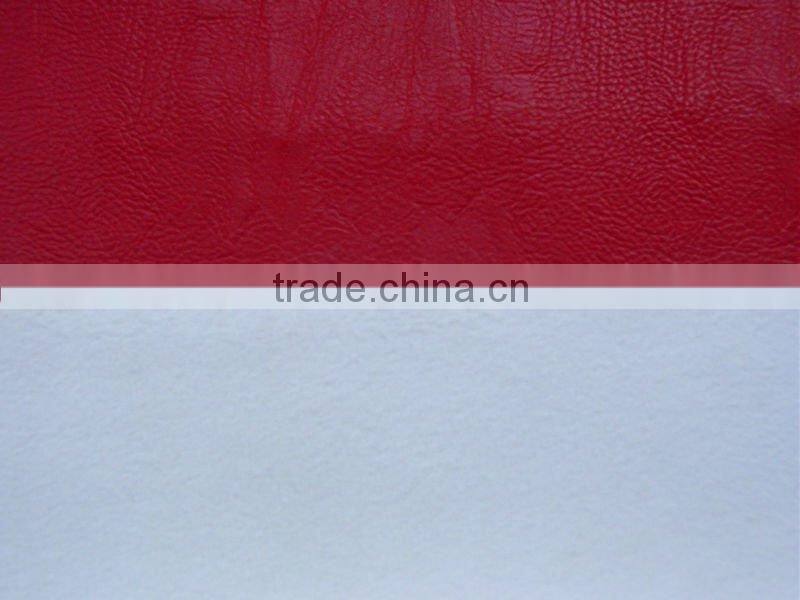 Soft hand feeling PU garment leather & pu leather for garment