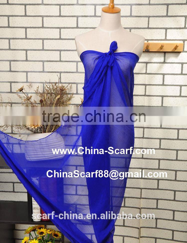 Sexy beautiful beach scarf