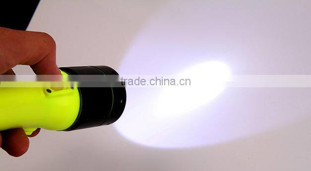 Hot sales factory supply rechargeable waterproof torch light T6 LED diving powerful led flashlight