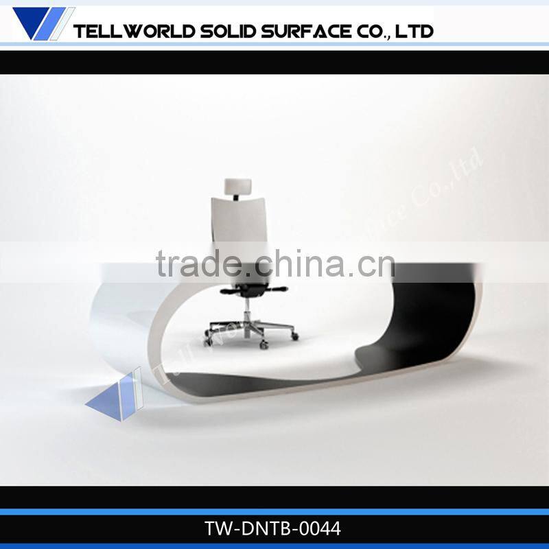 2014 modern office desk design manager table,solid surface