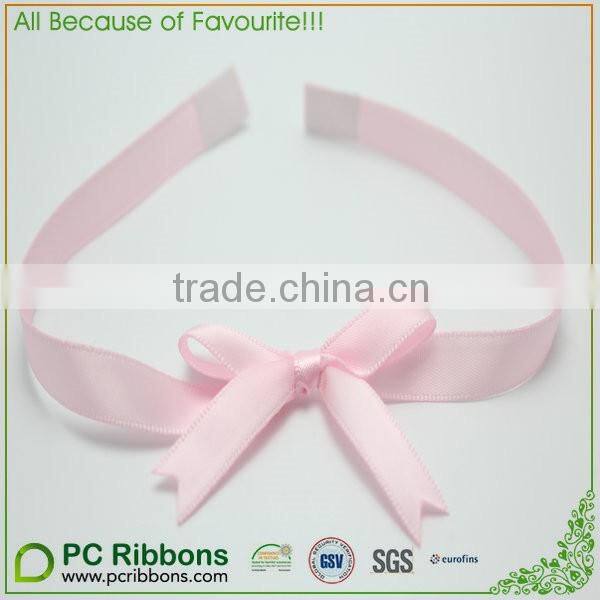 Wholesale pink ribbon bow for wedding Invitation card