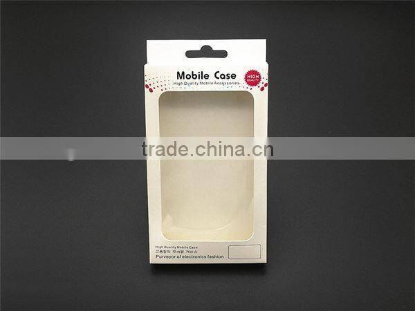 New customized cell phone case paper packaging box