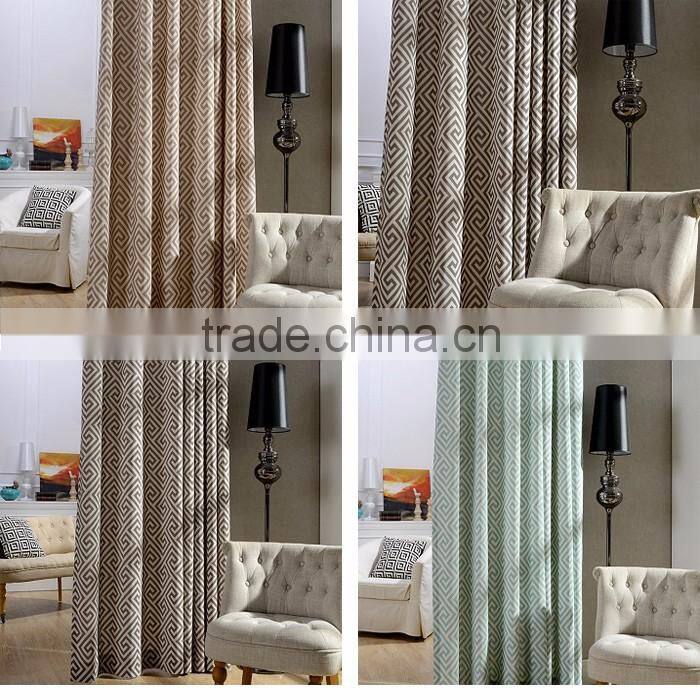 2015 Top quality Living room use cartoon design curtain fabirc