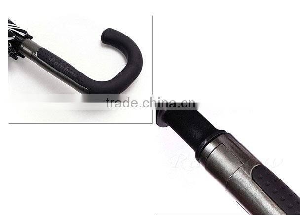 factory 23 inch walking stick automatic business umbrella