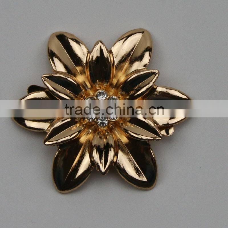 three drops glasses gold Plated Buckle Metal Buckle for Handbags