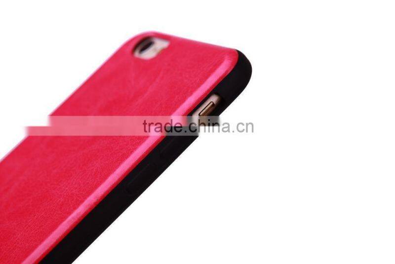 Classical Crazy Horse Soft TPU Back Cover Case For Apple iPhone 6 6s