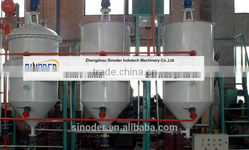 hot sales in Africa! 3T/D edible oil refining machine crude oil refinery for sale mini oil refinery