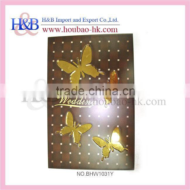 Fancy Design Hot Sales Wooden Hard Cover Wooden Photo Album