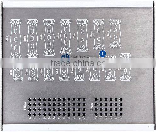 Anterior Cervical Plate Instrument Set, Orthopedic Spinal Surgical Instruments