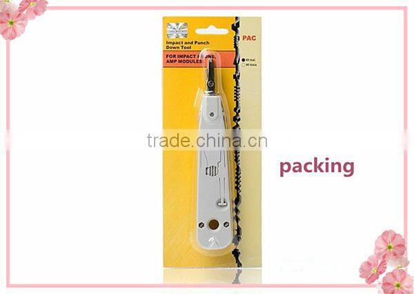 Network keystone jack IDC or rj45 110 punch down tool