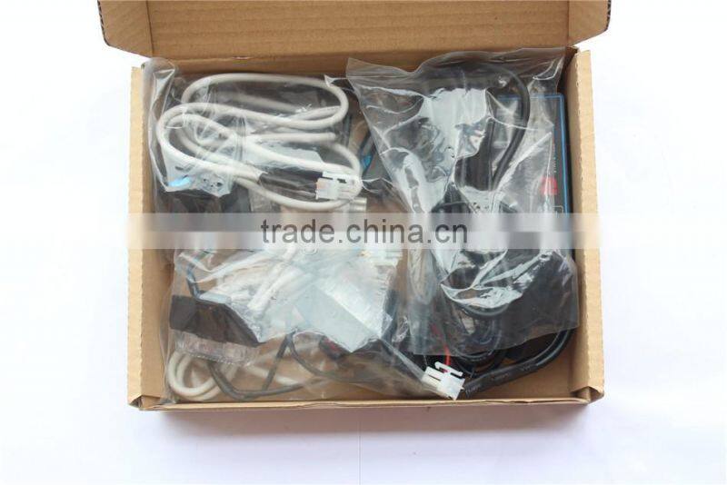16 LED Car Strobe Lights 10 sets/lot 8x2 LED Flash Warning Light Red And Blue LED Emergency Light
